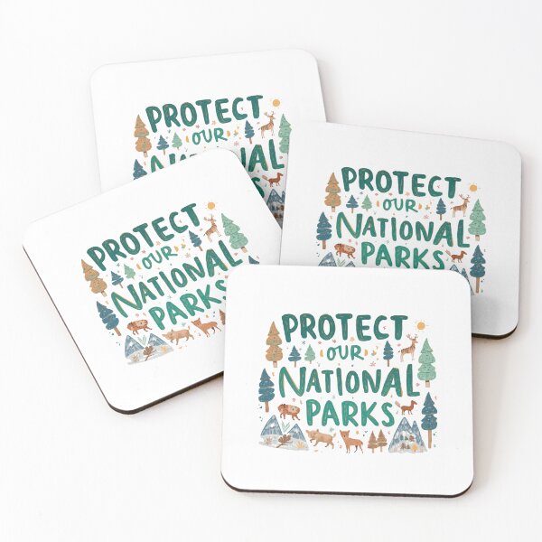 Item preview, Protect Our National Parks Nature Conservation Outdoor Enthusiast designed and sold by JonesFlora2025.