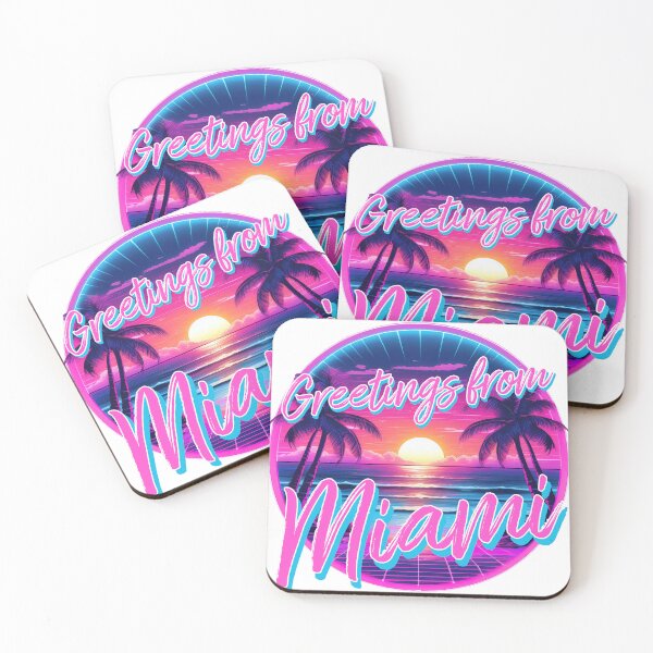 Item preview, Miami Sunsets: Miami Neon Sunset designed and sold by pollosdesigns.
