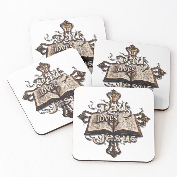 Item preview, Dad loves Jesus designed and sold by Jsw-speedartja.