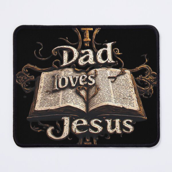 Item preview, Dad loves Jesus designed and sold by Jsw-speedartja.