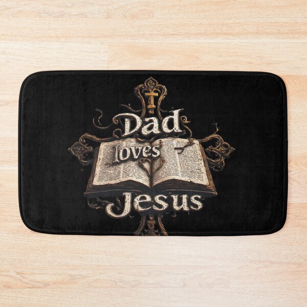 Item preview, Dad loves Jesus designed and sold by Jsw-speedartja.