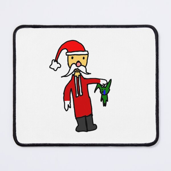 Item preview, mean santa designed and sold by sirspacecow3rd.