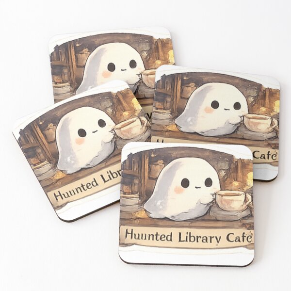 Item preview, Dark Academia Kawaii Ghost Librarian designed and sold by GUINewAlex.