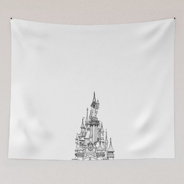 Item preview, Disney Paris castle designed and sold by NikkiAlyssa.