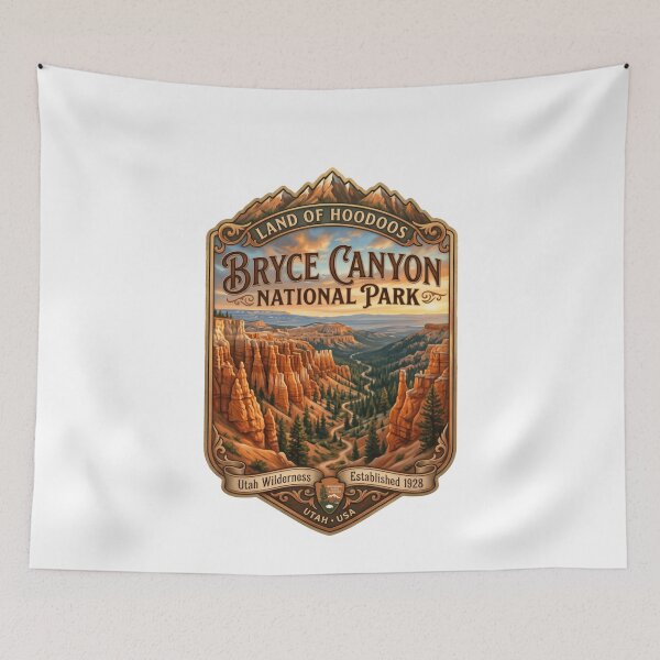 Item preview, Bryce Canyon National Park Land Of Hoodoos Utah Wilderness Travel Souvenir designed and sold by JonesFlora2025.