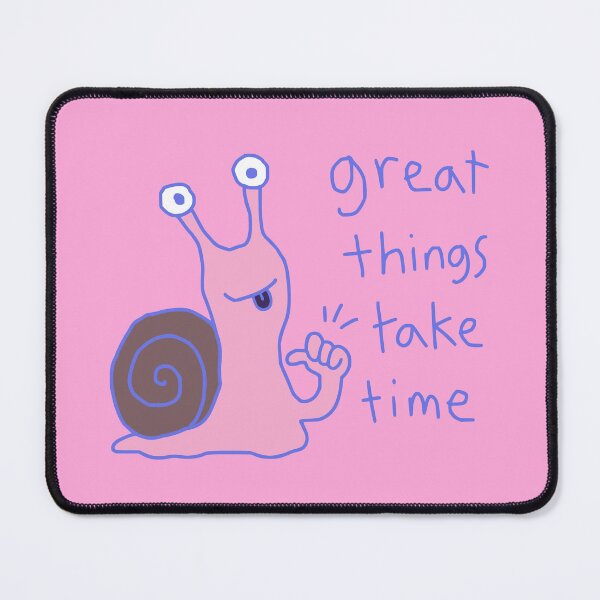 Item preview, Great things take time designed and sold by Doodlywood.