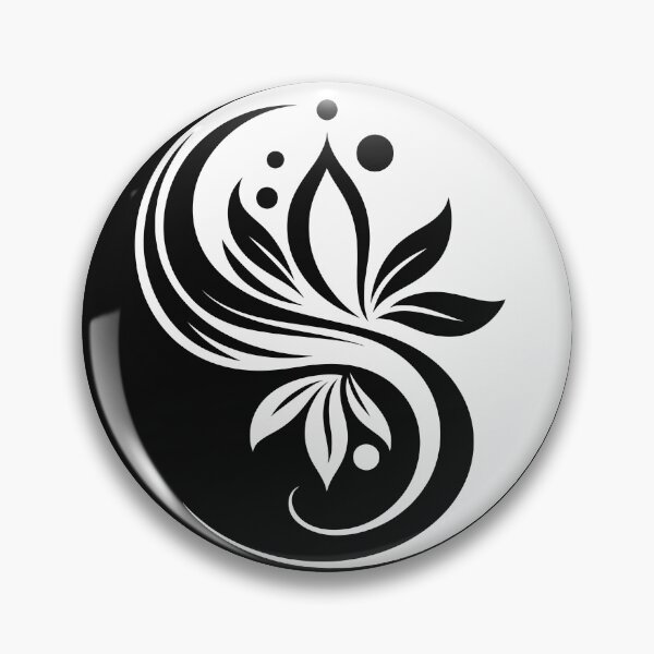 Item preview,  Yin Yang with Lotus Flowers designed and sold by jkrphoto.