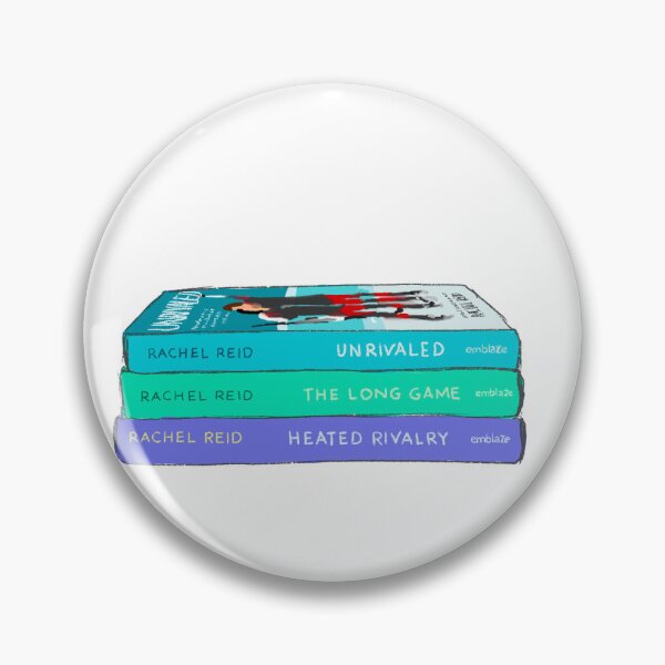 Item preview, Heated Rivalry Rachel Reid Book Stack Illustration designed and sold by alissasdesigns.