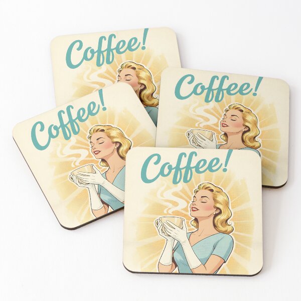 Item preview, Coffee! You Can Sleep When Vintage Retro Mom Joke designed and sold by Retro-Anime9.