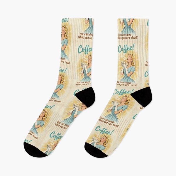 Item preview, Coffee! You Can Sleep When Vintage Retro Mom Joke designed and sold by Retro-Anime9.