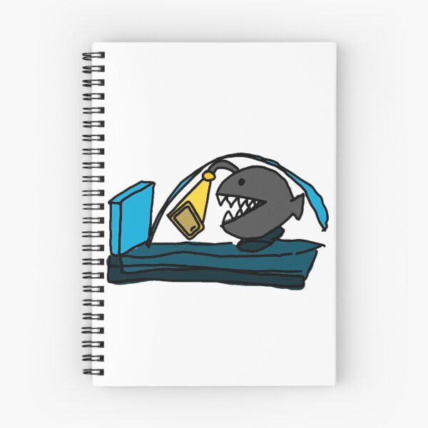 Item preview, sneaky anglerfish designed and sold by sirspacecow3rd.