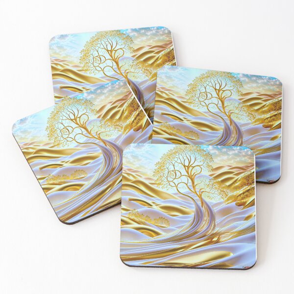 Item preview, Golden Milky Tree designed and sold by vivid wall art photo.