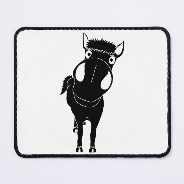 Item preview, Close-up of a black horse designed and sold by Lagueny.