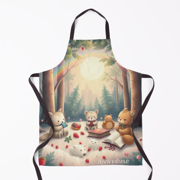 Item preview, CozyIMALS With Strawberries And Books designed and sold by Faeblehoarder.