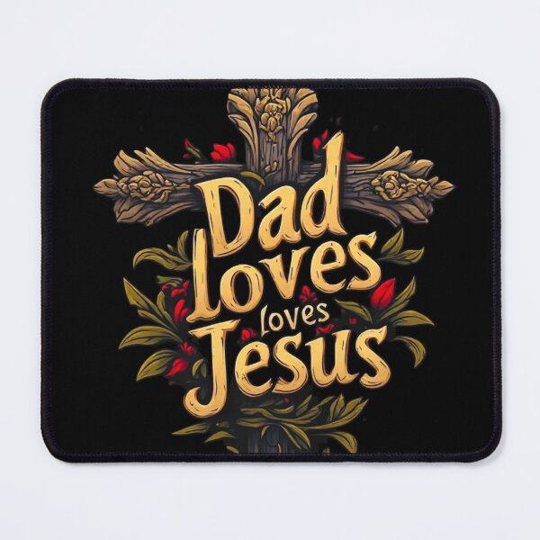 Item preview, Dad loves Jesus designed and sold by Jsw-speedartja.