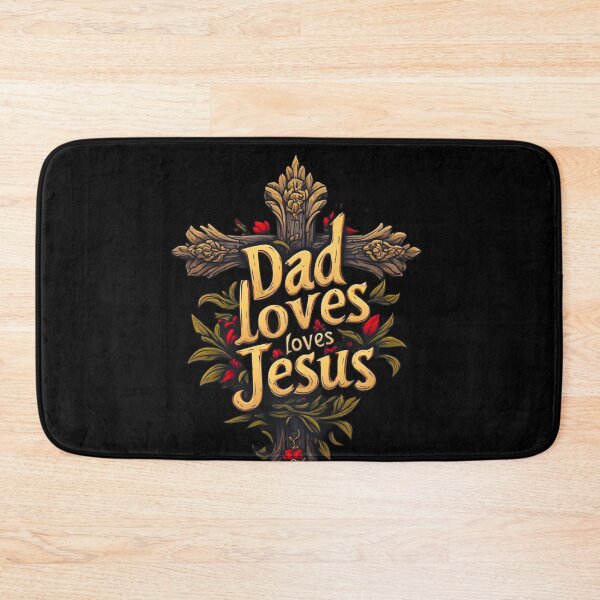 Item preview, Dad loves Jesus designed and sold by Jsw-speedartja.