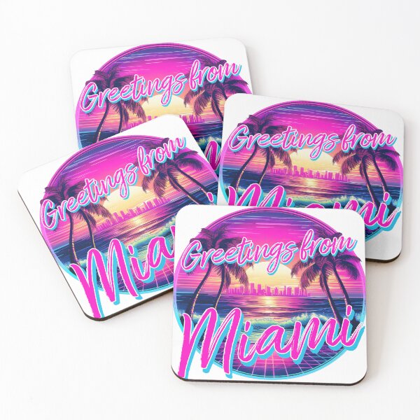 Item preview, Miami Sunsets: Retro Waves & Neon Rays designed and sold by pollosdesigns.