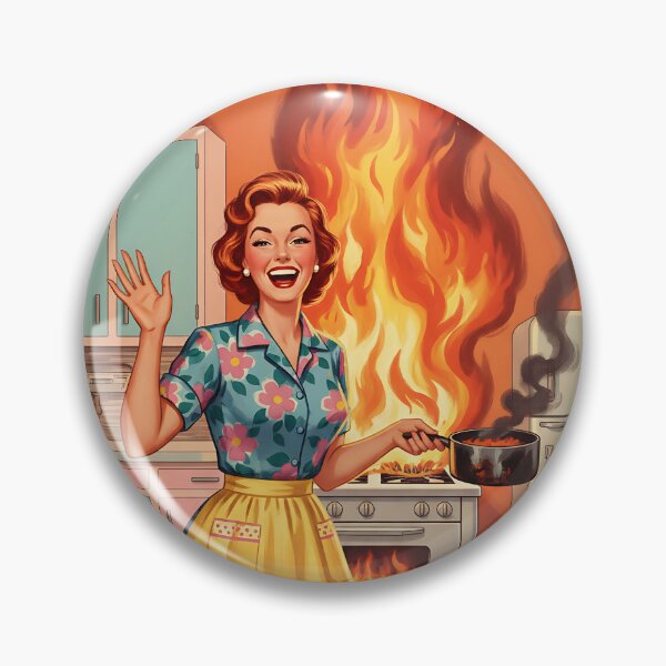 Item preview, I'm Fine (Not Really) Vintage Retro Mom Joke designed and sold by Retro-Anime9.