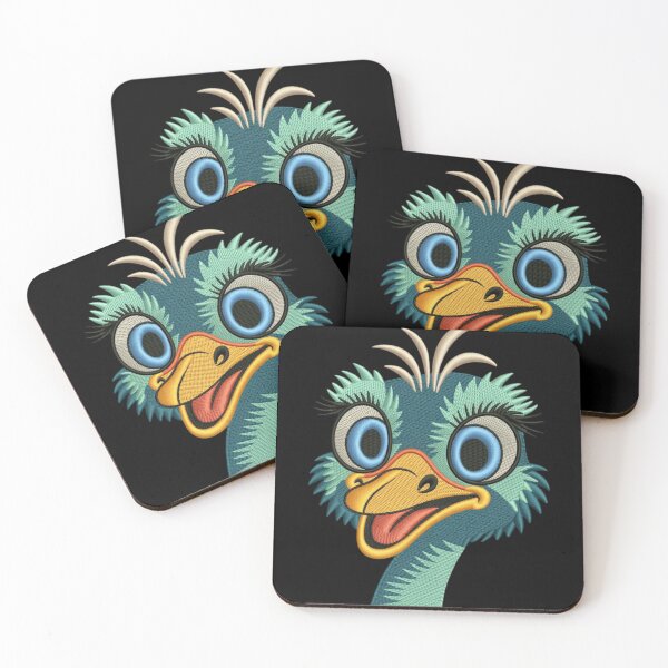 Item preview, Cartoon ostrich head designed and sold by 123ks.