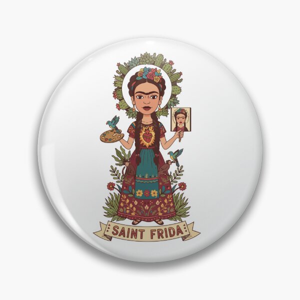 Item preview, Saint Frida Kahlo designed and sold by tigrootiger.