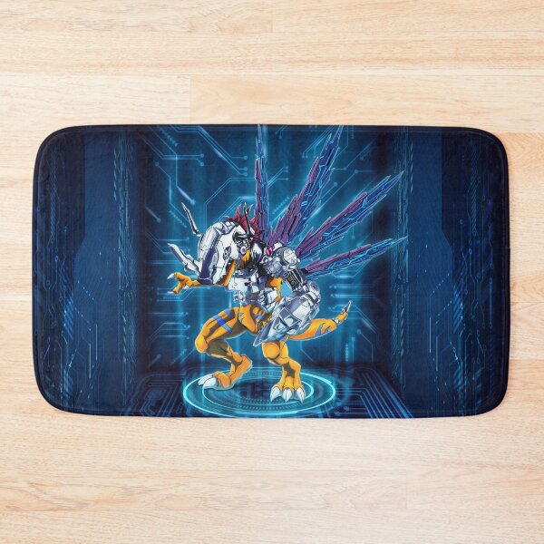 Item preview, Metalgreymon Digimon Retro Illustration Anime Poster designed and sold by rabardock.