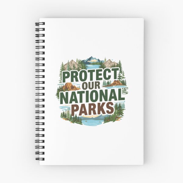 Item preview, Protect Our National Parks Conservation Nature Lover Hiker Traveler Outdoors designed and sold by JonesFlora2025.