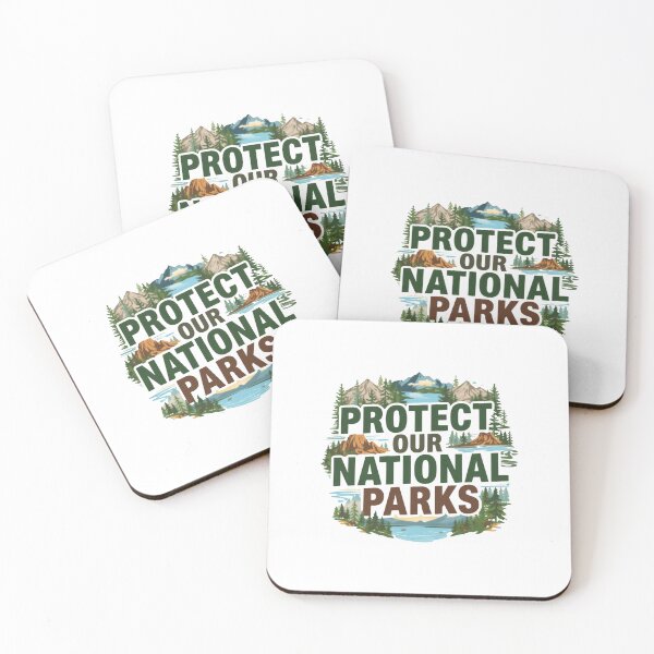 Item preview, Protect Our National Parks Conservation Nature Lover Hiker Traveler Outdoors designed and sold by JonesFlora2025.