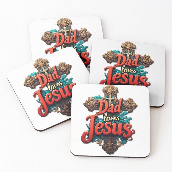 Item preview, Dad loves Jesus designed and sold by Jsw-speedartja.