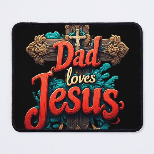Item preview, Dad loves Jesus designed and sold by Jsw-speedartja.