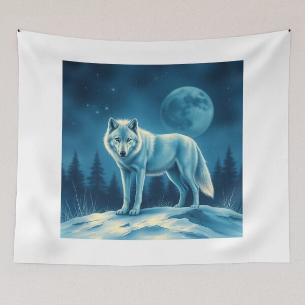 Item preview, Wolf moon designed and sold by Black Rose Products .