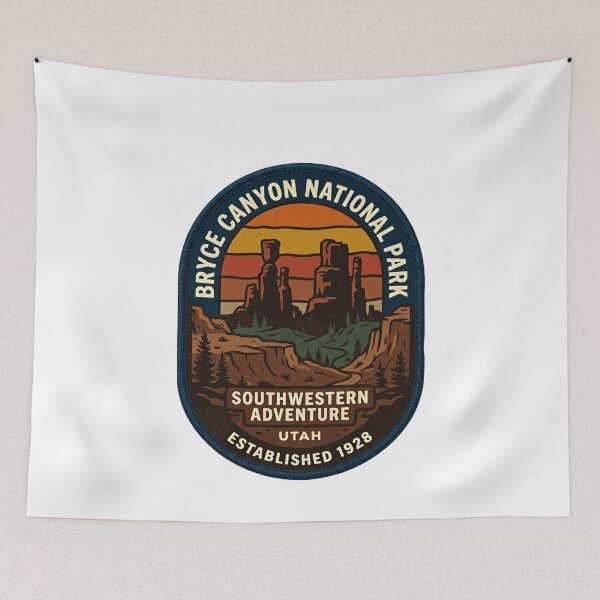Item preview, Bryce Canyon National Park Southwestern Adventure Utah Established 1928 National Parks Hiking Travel designed and sold by JonesFlora2025.