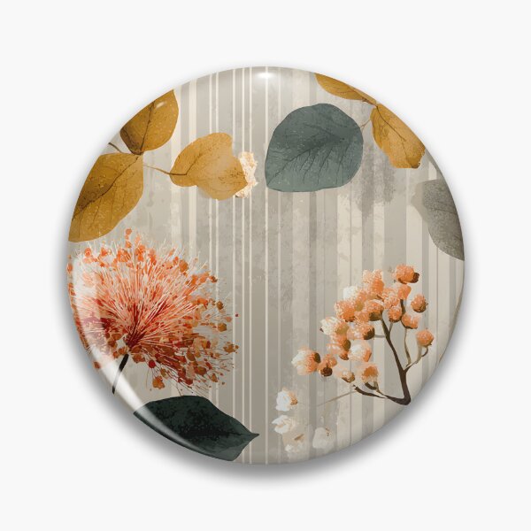 Item preview, Soft Romantic Abstract Botanical Organic Pattern designed and sold by GrinGalore.