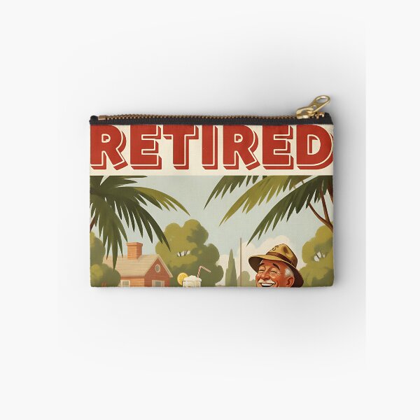 Item preview, I'm retired Not My Problem Anymore Vintage Retro Joke designed and sold by Retro-Anime9.