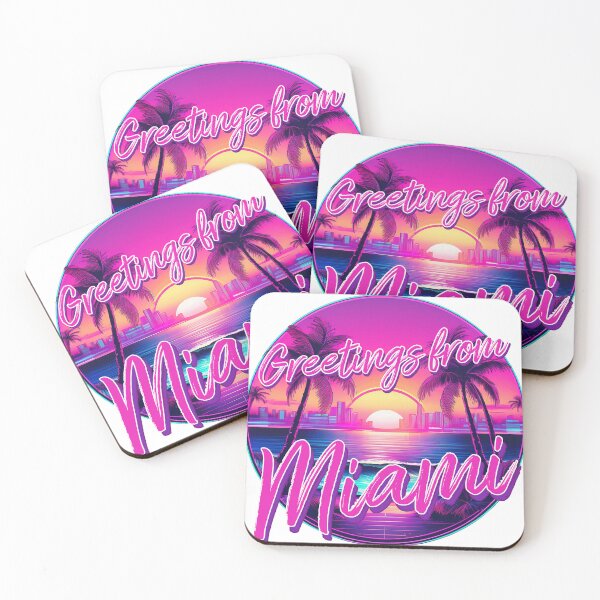 Item preview, Miami Sunsets: Vice Neon Nights designed and sold by pollosdesigns.