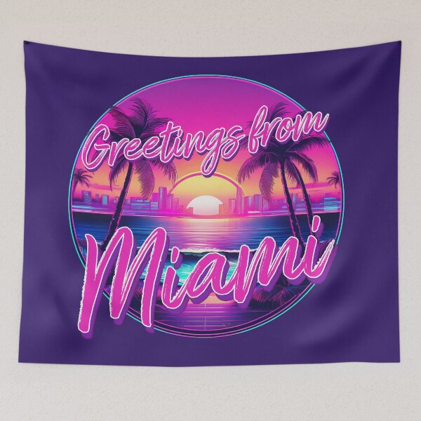 Item preview, Miami Sunsets: Vice Neon Nights designed and sold by pollosdesigns.