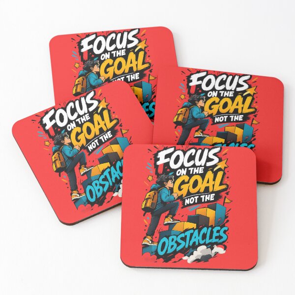 Item preview, Focus On The Goal Not The Obstacles designed and sold by mr.bardook.