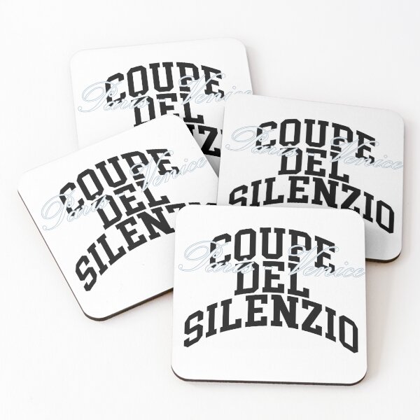 Item preview, Coupe Del Silenzio Paris Venice Italian Streetwear Dark T-Shirt designed and sold by Atique Creations.