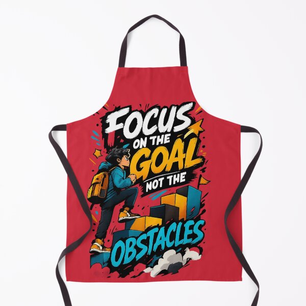 Item preview, Focus On The Goal Not The Obstacles designed and sold by mr.bardook.