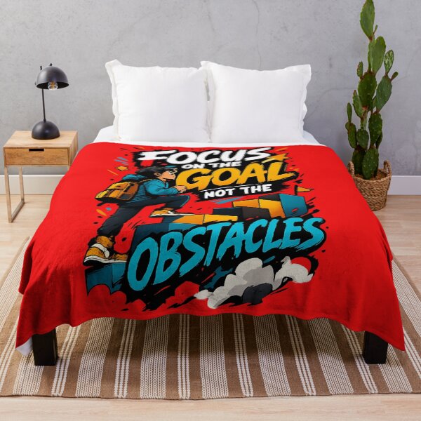 Item preview, Focus On The Goal Not The Obstacles designed and sold by mr.bardook.