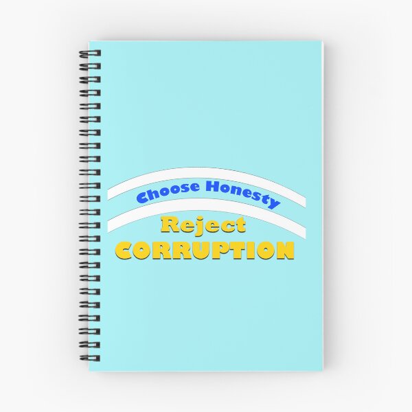 Item preview, Corruption Harms All – Bold Public Awareness Statement designed and sold by annenambiro.