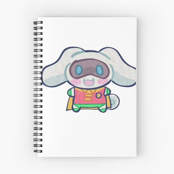 Artikelvorschau, Inspiriert von Cinnamoroll und Robin | Niedliche Kawaii-Superhelden-Fanart entworfen und verkauft von NDrake31.