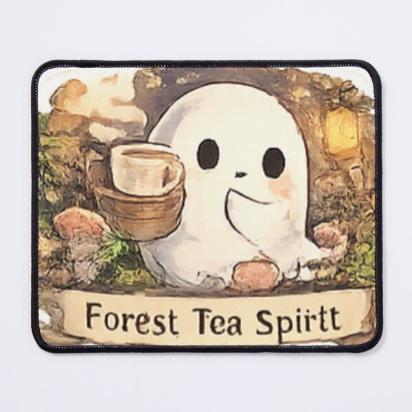 Item preview, Forest Tea Spirit Cute Ghost designed and sold by GUINewAlex.