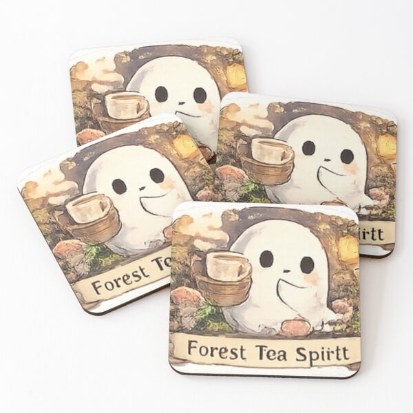 Item preview, Forest Tea Spirit Cute Ghost designed and sold by GUINewAlex.