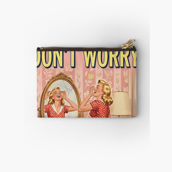 Item preview, Don't Worry Be Ugly Vintage Retro Mom Joke designed and sold by Retro-Anime9.