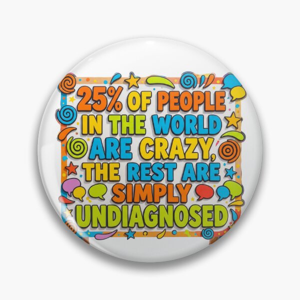 Item preview, we are all a little crazy designed and sold by misiek8223.