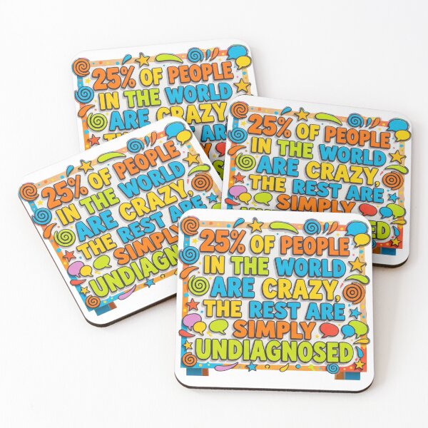 Item preview, we are all a little crazy designed and sold by misiek8223.