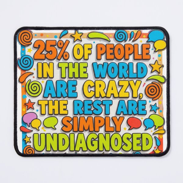 Item preview, we are all a little crazy designed and sold by misiek8223.