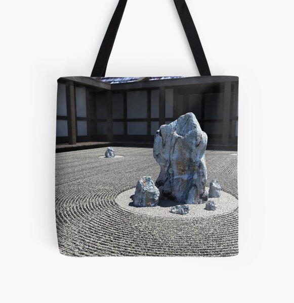 Karesansui All Over Print Tote Bag