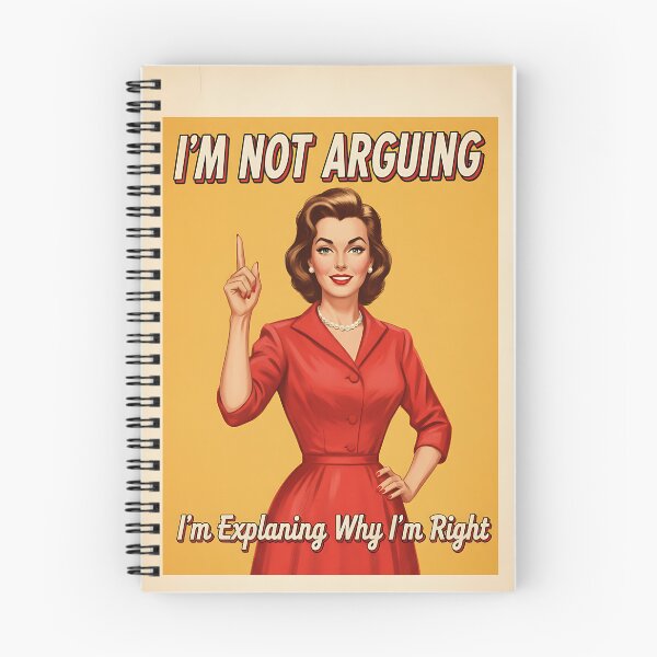 Item preview, I'm Not Arguing Funny Vintage Retro Office Humor designed and sold by Retro-Anime9.