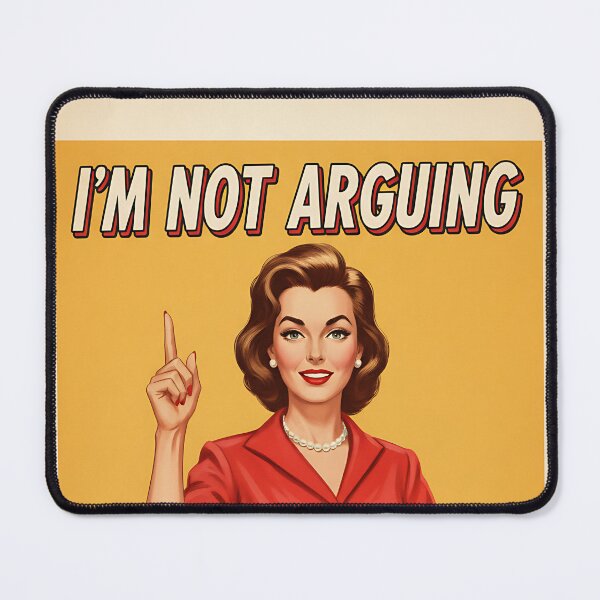 Item preview, I'm Not Arguing Funny Vintage Retro Office Humor designed and sold by Retro-Anime9.